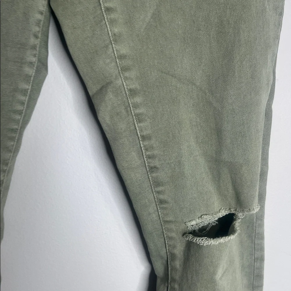Mossimo Supply Co. Olive Skinny Jeans